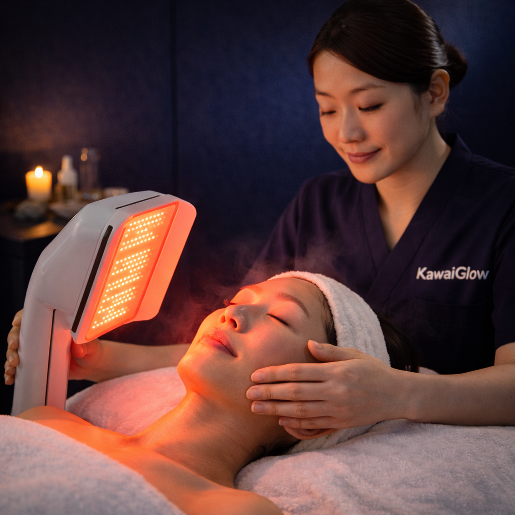 Red/infrared collagen stimulation